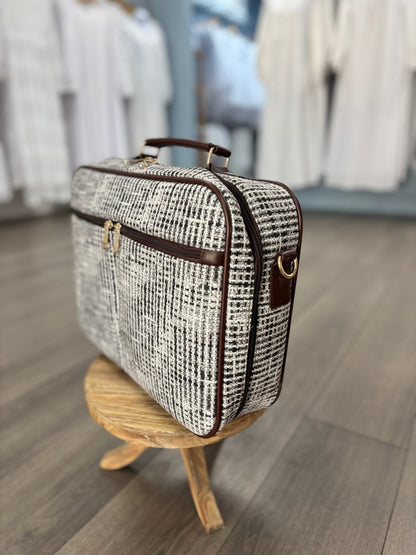Oxford LDS Temple Bag - Black/White