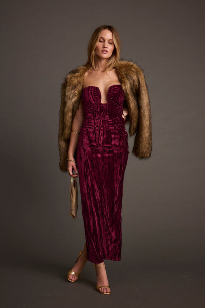 Jones Mulberry Maxi Dress