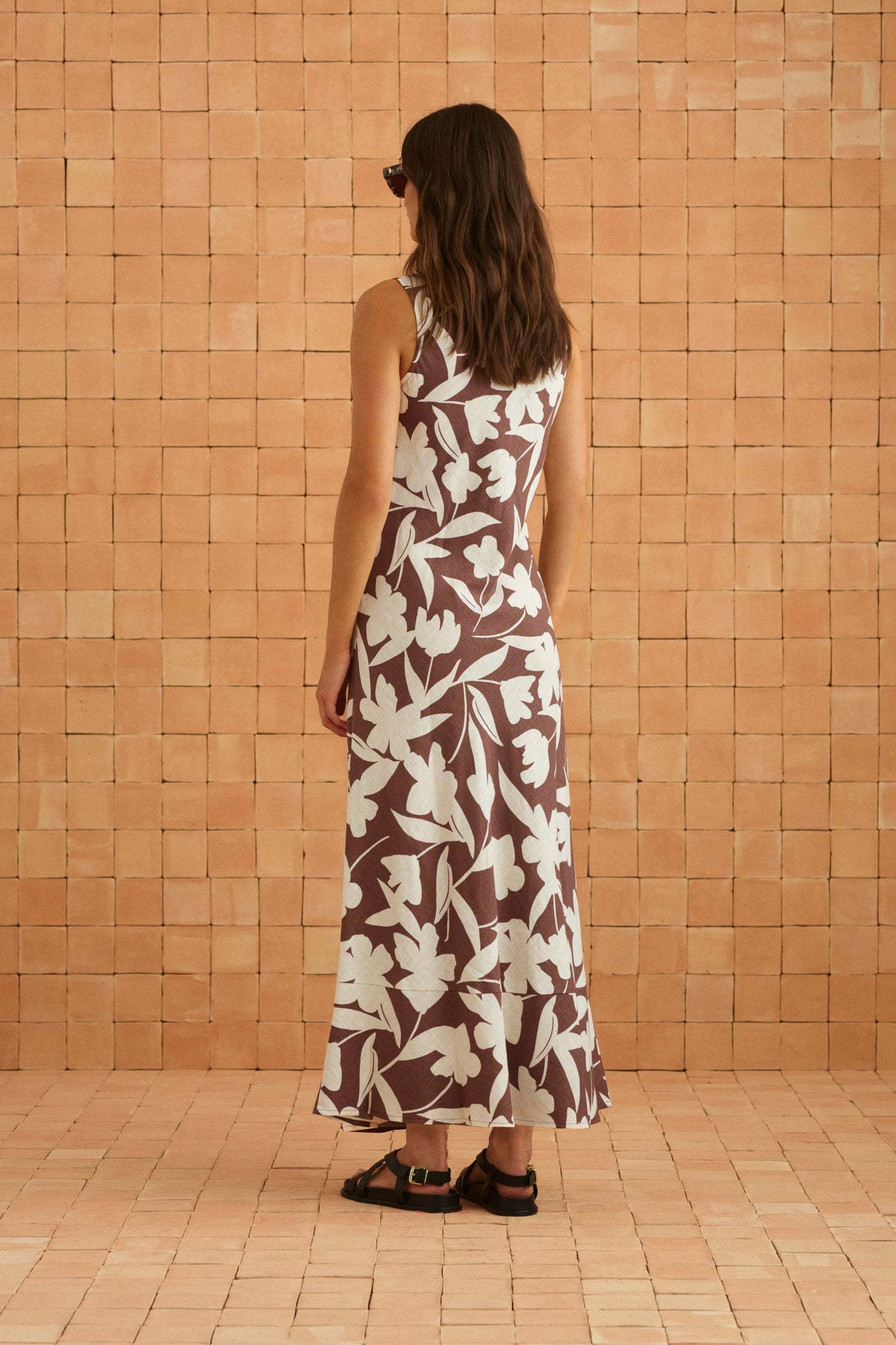 Loren Dress In Alyssum