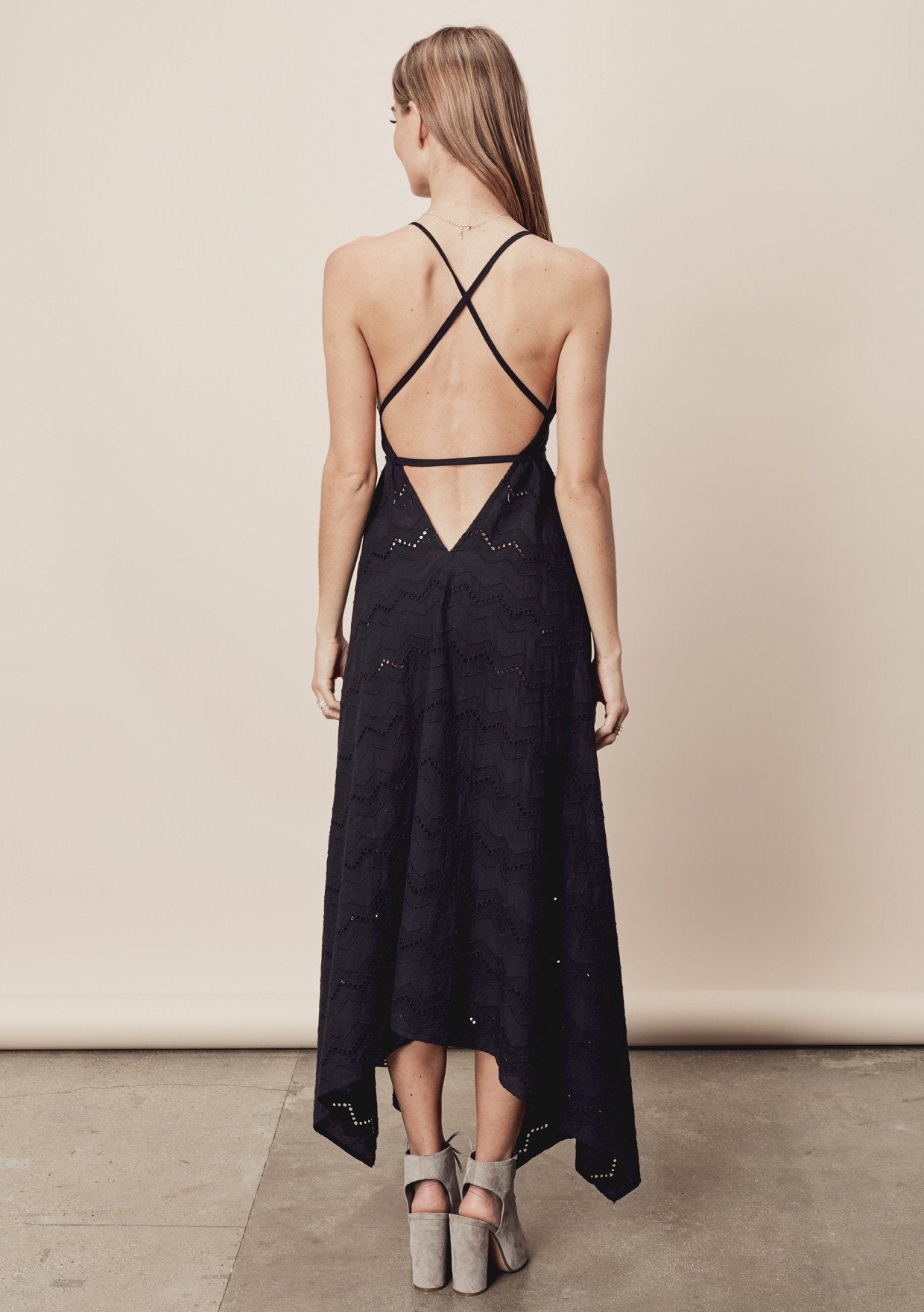 Gisele Eyelet Beach Dress