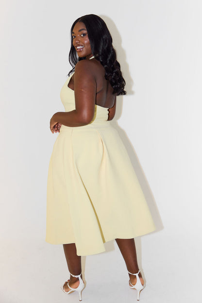 Hem Midi Dress