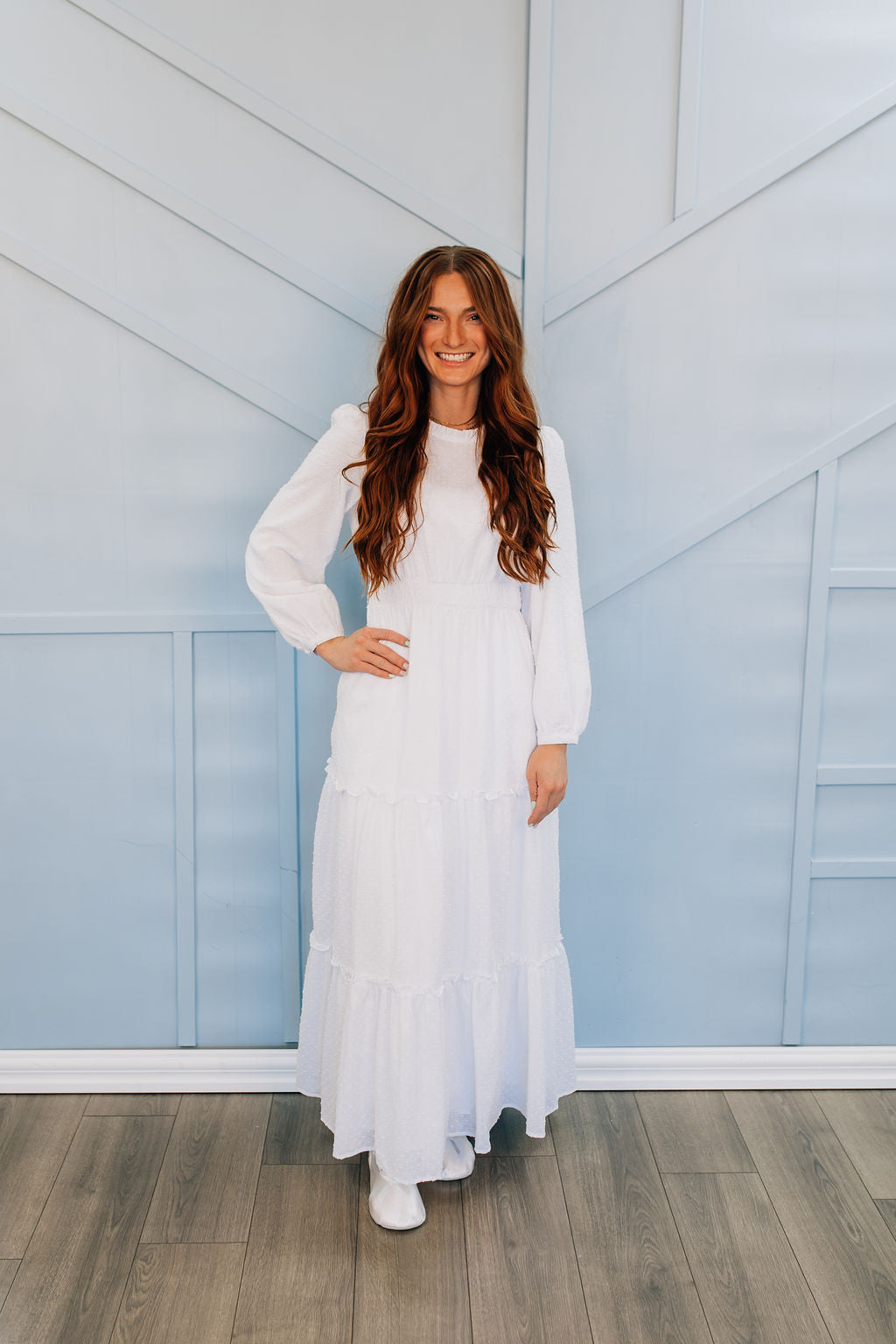 Jane LDS Temple Dress