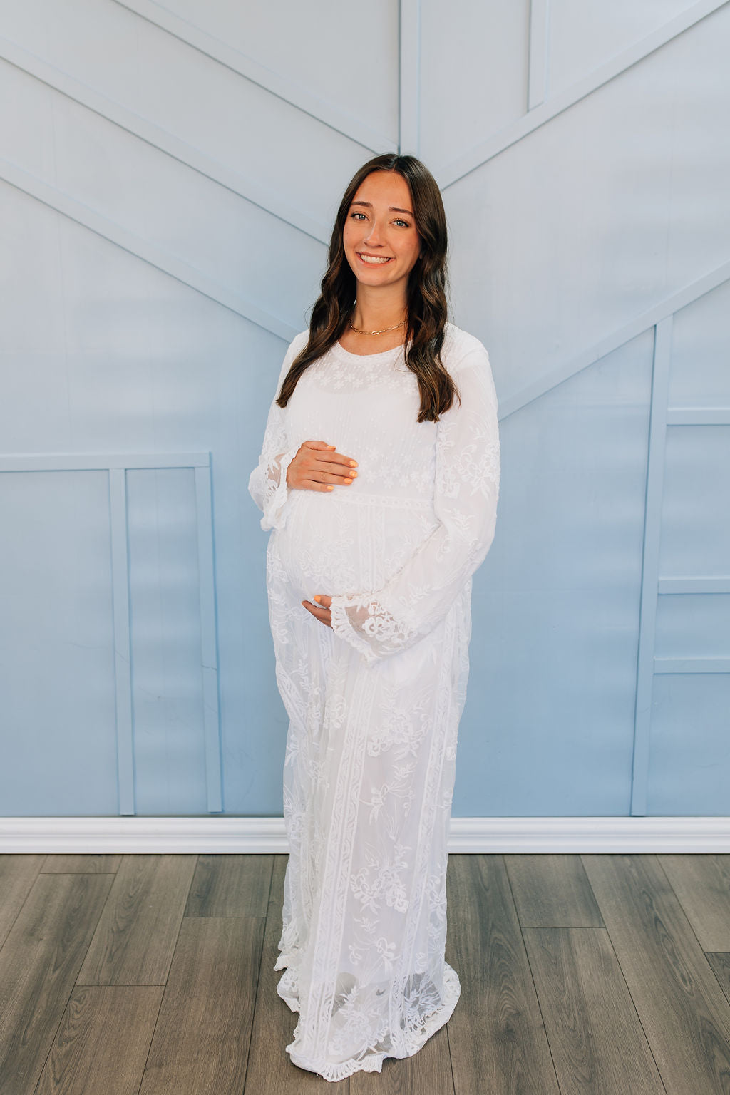 Grace Temple Dress Available in 1X, 2X, 3X