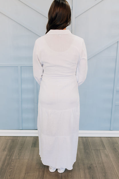 Cotton LDS Temple Zipper Dress