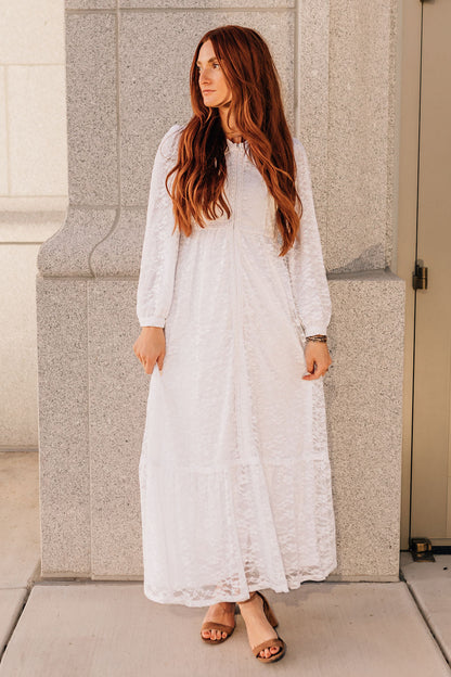 Amy LDS Temple Zipper Dress