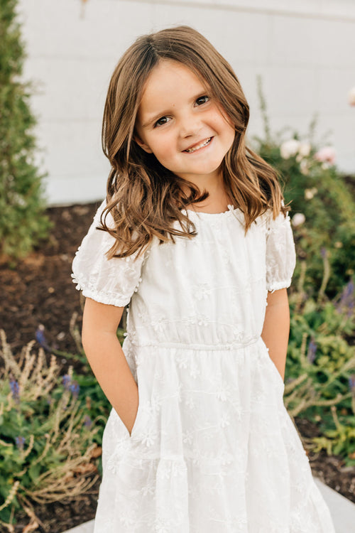 Daisy LDS Baptism Dress - Available in 11/12