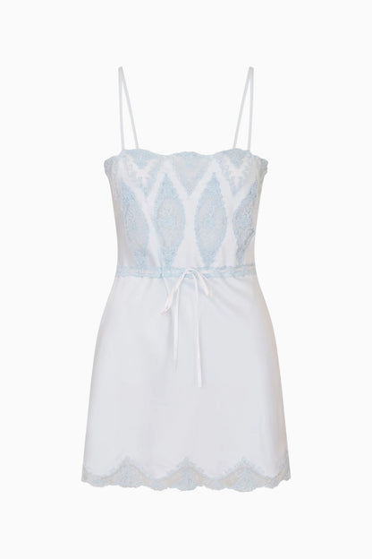Sanna Lace-Detailed Mini Slip Dress