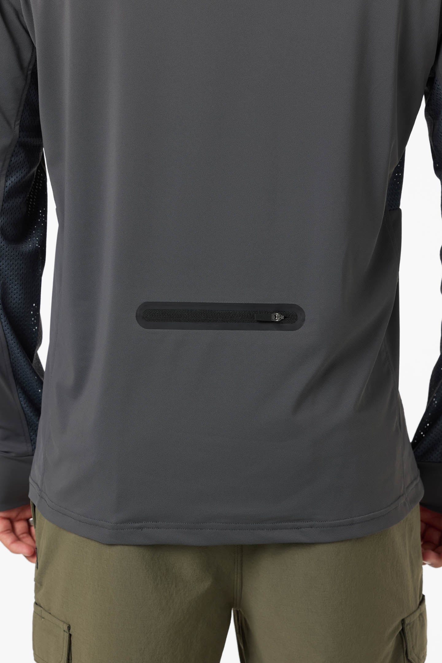 TRVLR UPF Elevated Hooded Long Sleeve Pullover