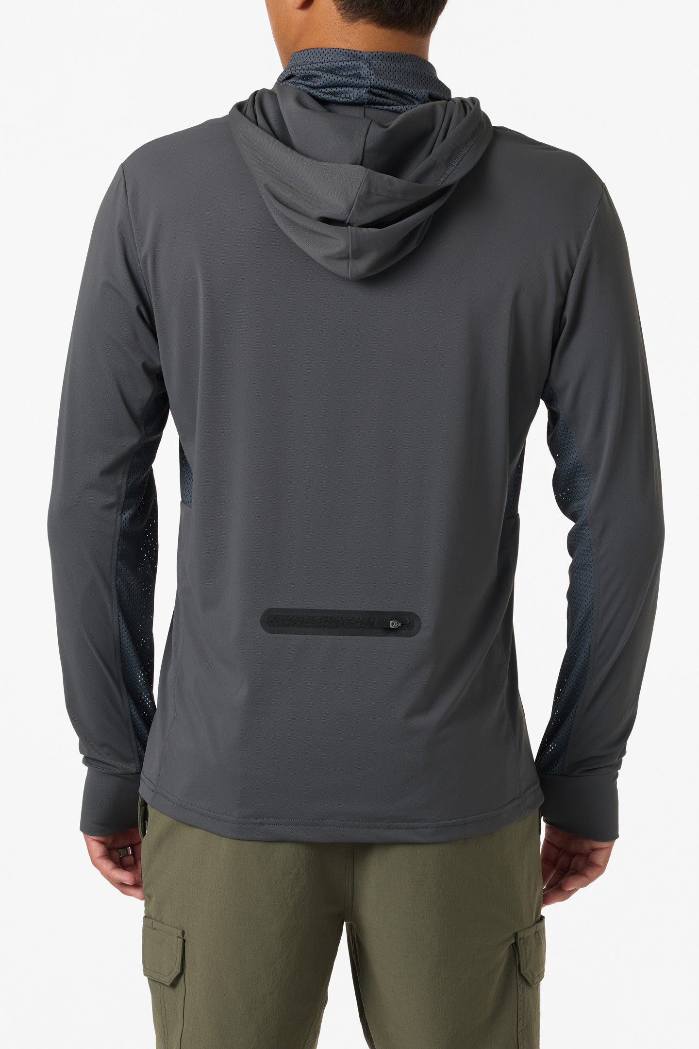 TRVLR UPF Elevated Hooded Long Sleeve Pullover