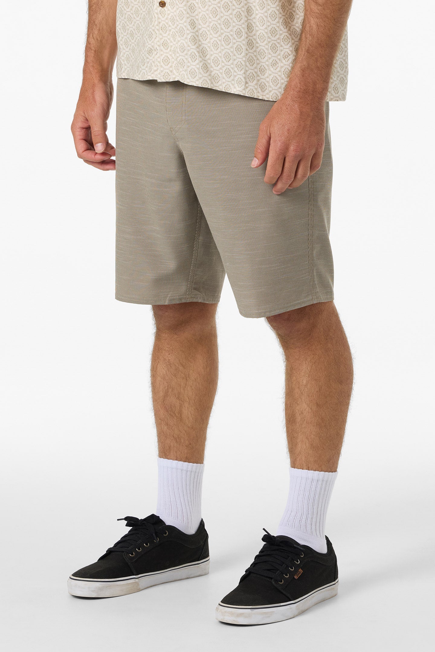 Portola Slub Check 20" Hybrid Shorts