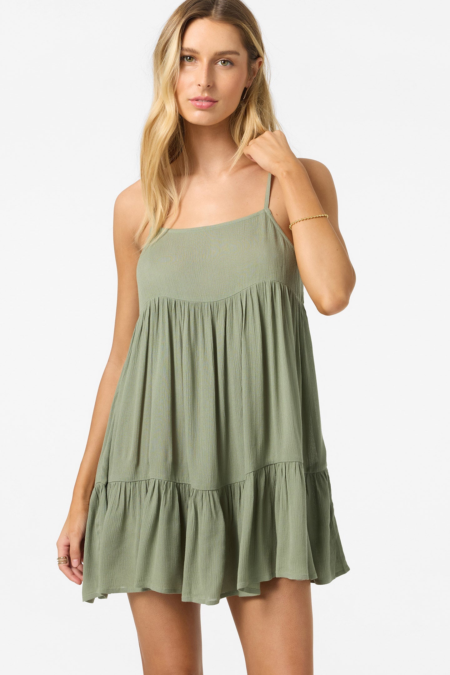 Saltwater Solids Rilee Mini Cover-Up Dress