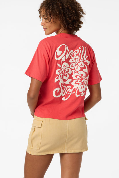 Hibiscus Easy Tee