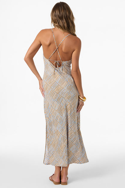 Holly Stripe Midi Dress
