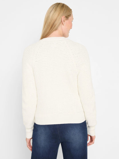 Waffle Tuck Cardigan