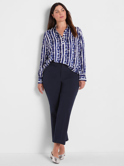 Shibori Stripe Top