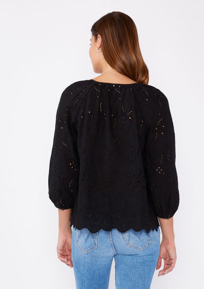 Sweetpea Eyelet Blouse