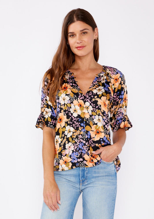 Ethereal Escape Puff Sleeve Top