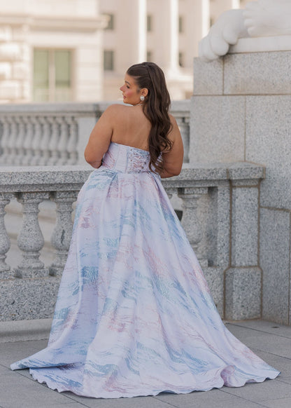Nessa Metallic Dress